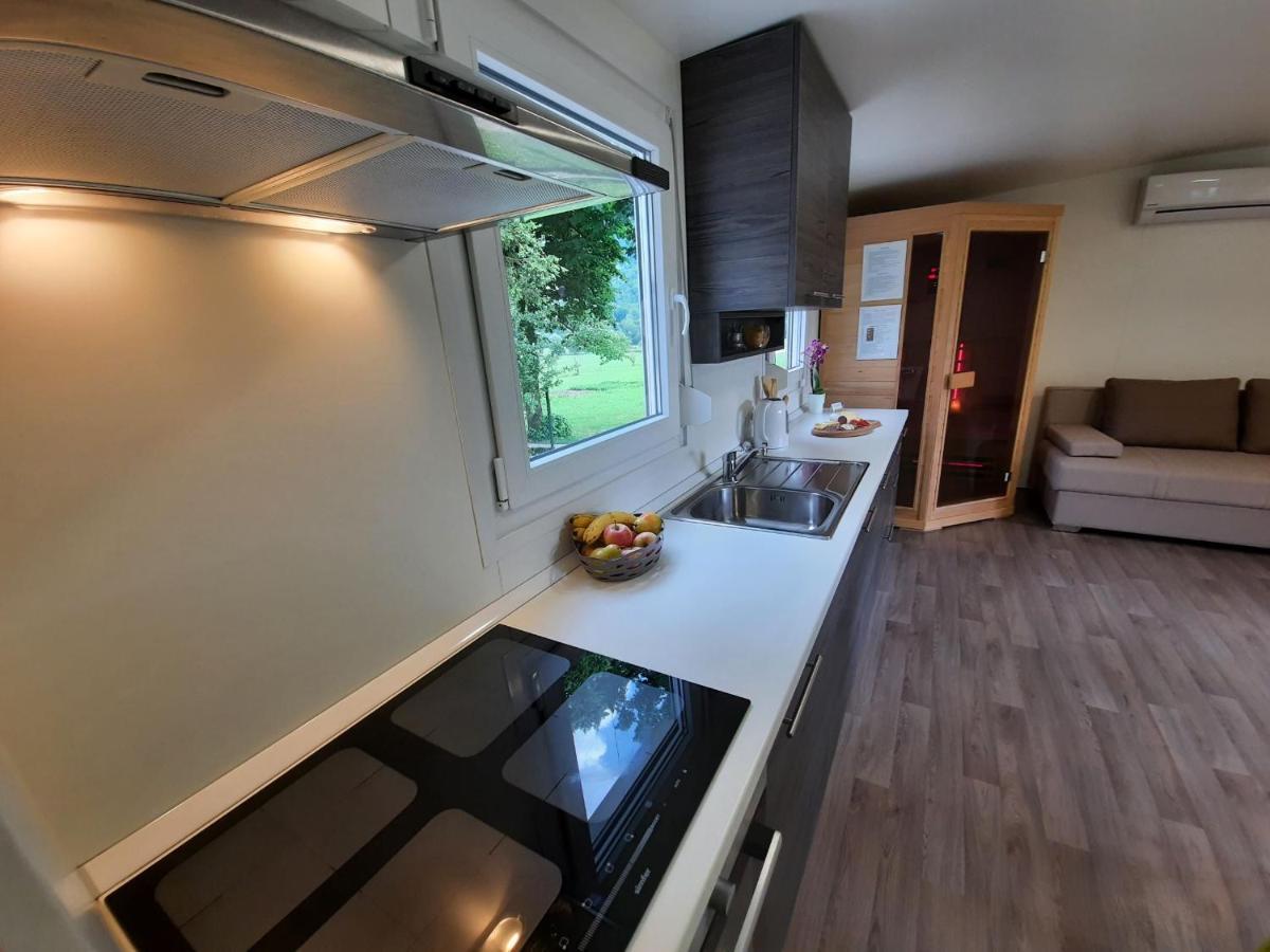 Chalet And Apartment Zonir With Sauna Kobarid Eksteriør bilde